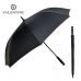 작은이미지: 발렌타인 75x8 자동 폰지 검정 무지 무하직기 장우산 #2