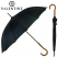 발렌타인 55x14 자동 곡자 무지 검정 곡자 장우산