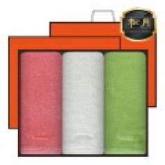 송월타올 30수 170g 컬러풀 3매 고급세트 세면타올