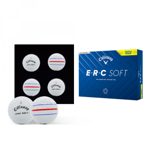 캘러웨이 erc 소프트 4구 3pc 트리플트랙 골프공 로고인쇄