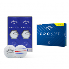 캘러웨이 erc 소프트6구 3pc 트리플트랙 골프공 로고인쇄