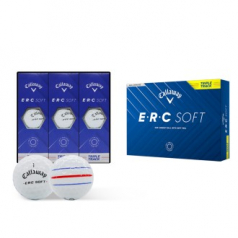 캘러웨이 erc 소프트 9구 3pc 트리플 트랙 골프공 로고인쇄