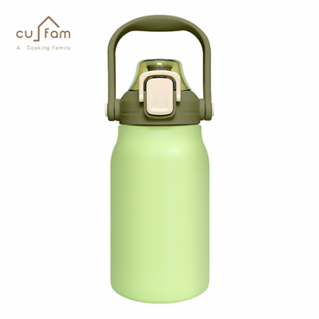 쿠팸 C8 탑 핸들 와이드 텀블러 1000ml // 빨대포함 #2