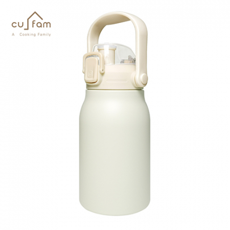 쿠팸 C8 탑 핸들 와이드 텀블러 1000ml // 빨대포함 #3