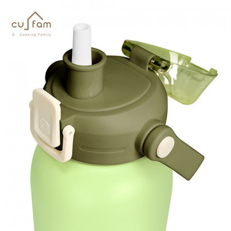 쿠팸 C8 탑 핸들 와이드 텀블러 1000ml // 빨대포함 #5