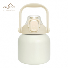 쿠팸 C7 탑 핸들 와이드 텀블러 600ml // 빨대포함