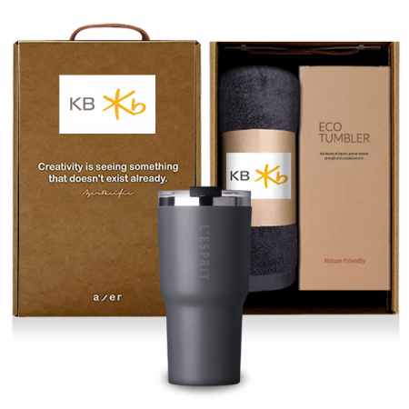 레스쁘리 고급 마이티텀블러 세트 F (텀블러500ml+타올) #3