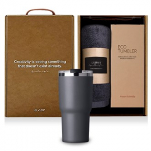 레스쁘리 고급 마이티텀블러 세트 F (텀블러500ml+타올)