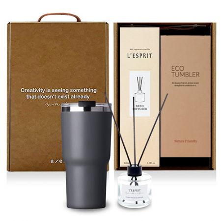 레스쁘리 고급 마이티텀블러 세트 B (텀블러500ml+디퓨저120ml) #2