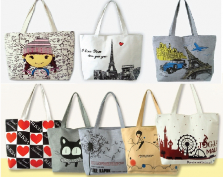 디자인에코백 20종 여성에코백 여성숄더백 면가방 천가방 #4