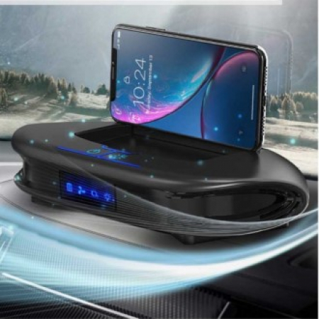 태양열충전 차량용 공기청정기 + 스마트폰 거치대, 사무실 가정용 겸 차량 공기청정기, 선물 사은품 단체 행사 기념 답례품 기프트 세트 #2