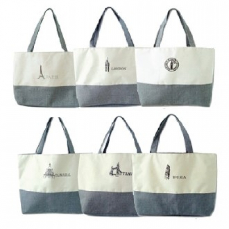 투톤에코백 여성에코백 여성숄더백 에코백 면에코백 #2