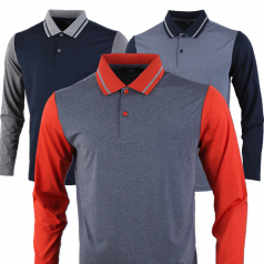 스판덱스 배색티 긴팔