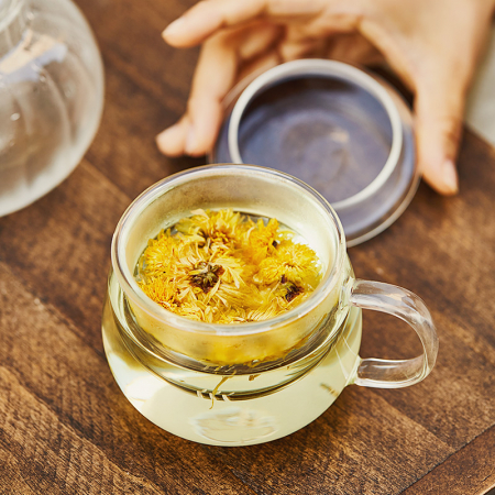 차거름망 티포트 내열유리컵 티머그 티컵 #5