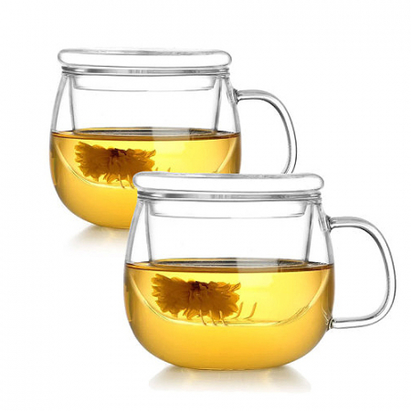 차거름망 티포트 내열유리컵 티머그 티컵 #7