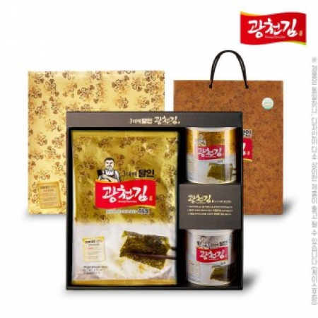 광천김 5호, 전장김20g5봉 재래캔김30g 파래캔김30g // 3대째달인 #2
