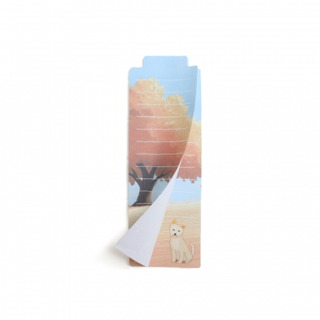 책칼피형 컬러 점착메모지 1P #3