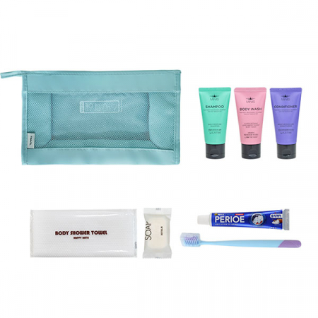 트래블 메쉬파우치 여행용세트 #3