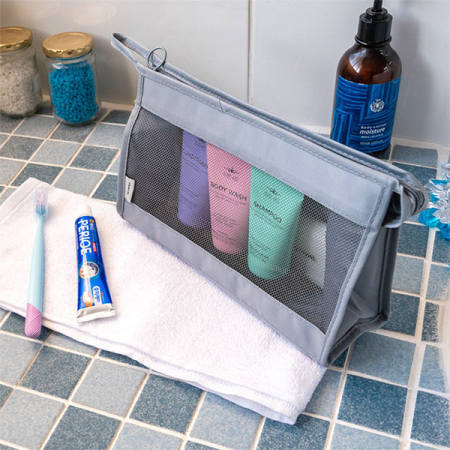 트래블 메쉬파우치 여행용세트 #4