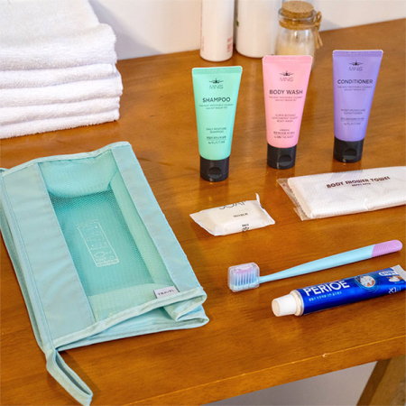 트래블 메쉬파우치 여행용세트 #5