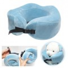 메모리폼 고급 목베개 편리한 휴대용 케이스 세탁가능