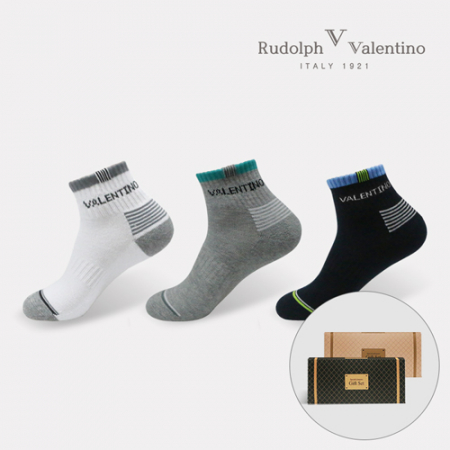 루돌프 발렌티노 코오롱 ATB100 단목 스포츠 양말(남) 1족 기프트 박스 #3
