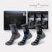 작은이미지: 루돌프 발렌티노 중목 스포츠 쿠션 양말  3족 세트 (남) #2