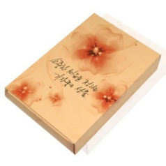 장미무늬 박스(21x14cm)/ 선물상자/ 타올박스