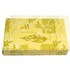 나뭇잎 박스(19x12cm)/ 선물상자/ 타올박스