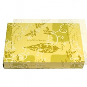 나뭇잎 박스(19x12cm)/ 선물상자/ 타올박스