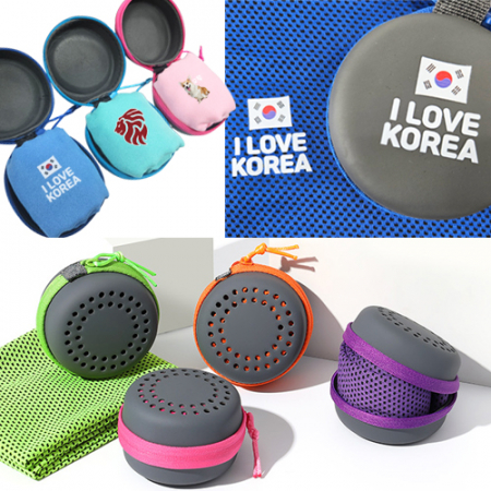 마카롱 휴대용타올 이중실키 쿨타올 스포츠타올 등산타월 #3