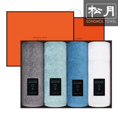 송월 항균 블랙라벨 200g 4p 세트 #3