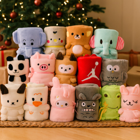 귀여운 캐릭터담요 겨울담요 방한용품 귀여운판촉물 단체사은품 #3