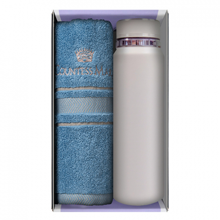 송월 프리미엄 선물 세트 (카운테스마라 센치40 1P + 프리미엄온도텀블러 600ml / 800ml / 1000ml 1P) #6