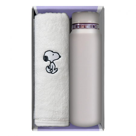 송월 프리미엄 선물 세트 (스누피 리버40 1P + 프리미엄온도텀블러 600ml / 800ml / 1000ml 1P) #6