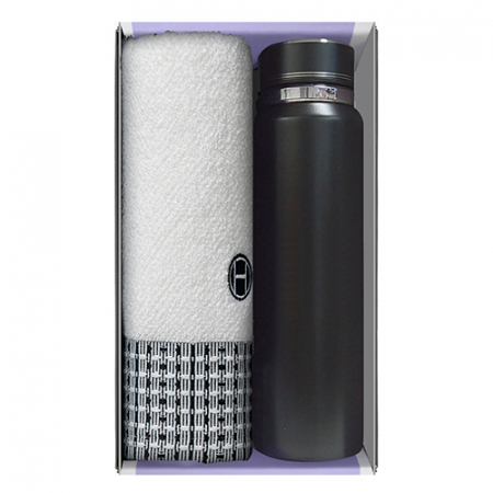 송월 프리미엄 선물 세트 (송월 호텔컬렉션 톤40 1P + 프리미엄온도텀블러 600ml / 800ml / 1000ml 1P) #5