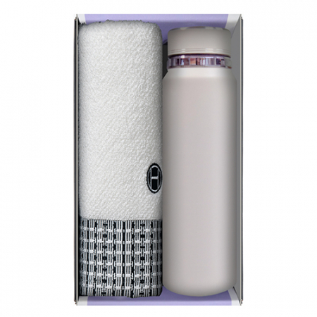 송월 프리미엄 선물 세트 (송월 호텔컬렉션 톤40 1P + 프리미엄온도텀블러 600ml / 800ml / 1000ml 1P) #6