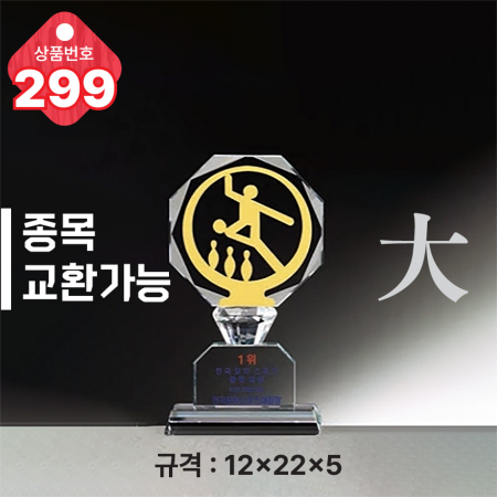 크리스탈 트로피 299 #4