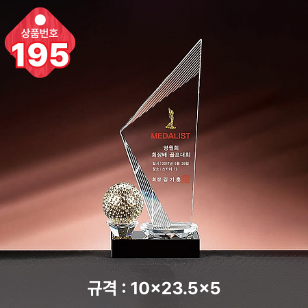 크리스탈 트로피 194 #5