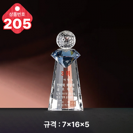 크리스탈 트로피 203 #6