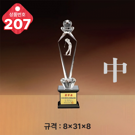 크리스탈 트로피 206 #5