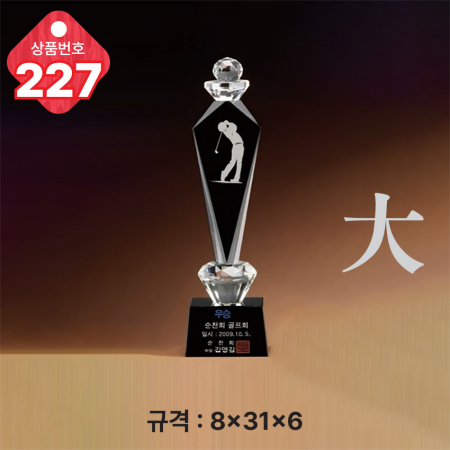 크리스탈 트로피 227 #3