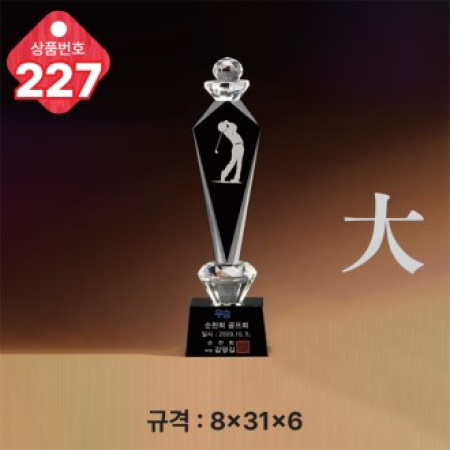 크리스탈 트로피 227 #2