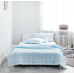 작은이미지: 방울방울 냉감 스노우 시어서커 여름이불 겸 스프레드+베개커버 세트 4색상  고급침구가방증정 #3