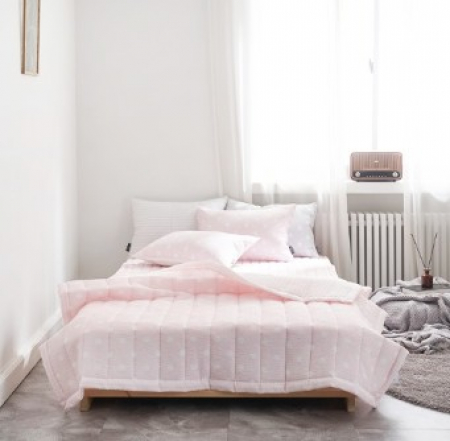 방울방울 냉감 스노우 시어서커 여름이불 겸 스프레드 4색상  고급침구가방증정 #5