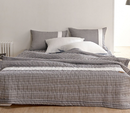 케이지 시어서커 시원한 여름이불 겸 스프레드+패드+베개커버 풀세트 싱글 4색상 고급침구가방증정 #5