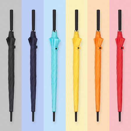 아쿠아시티 PREMIUM 60 10K 솔리드 일자 자동장우산 #4