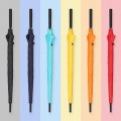 아쿠아시티 PREMIUM 60 10K 솔리드 일자 자동장우산