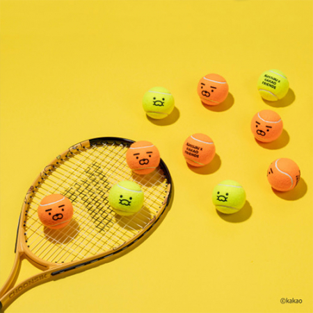 귀여운 나쏘 테니스공 2P #4