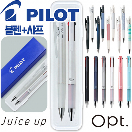파이롯트 쥬스업3색0.4mm + 옵트샤프0.5mm 세트 #3